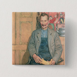 Hans Arnbom, The Carpenter Pinback Button