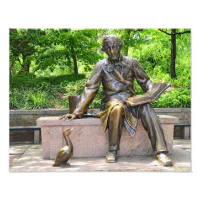 Hans Christian Andersen Statue in Central Park