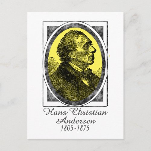 Hans Christian Andersen Postcard