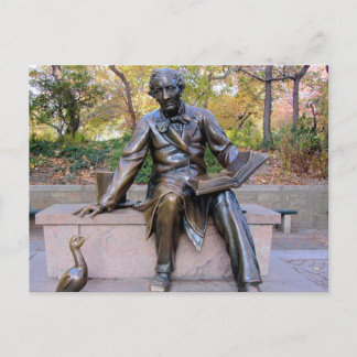 Hans Christian Anderson Statue Post Card