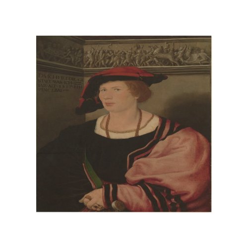 HANS HOLBEIN Benedikt von Hertenstein  Wood Wall Art