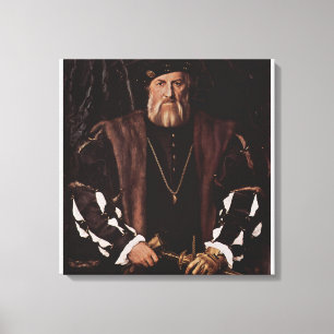 HAN'S HOLBEIN : Charles de Solier Lord of Morette Canvas Print