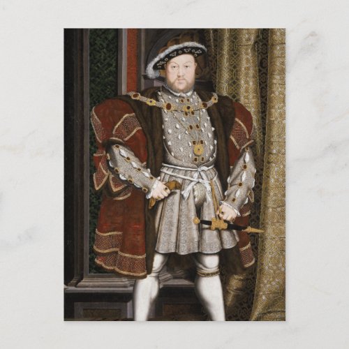 Hans Holbein the Younger King Henry VIII Postcard