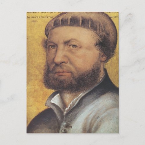 Hans Holbein the Younger_ Self Portrait Postcard