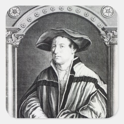 Hans Holbein the Younger Square Sticker