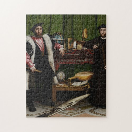 Hans Holbein the Younger _ The Ambassadors Jigsaw Puzzle
