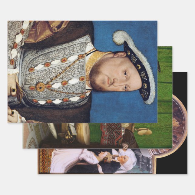 Hans Holbein the Younger Wrapping Paper Sheets (Set)
