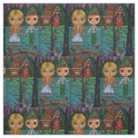 Hansel and Gretel Gingerbread House Bridge Big Eye Fabric