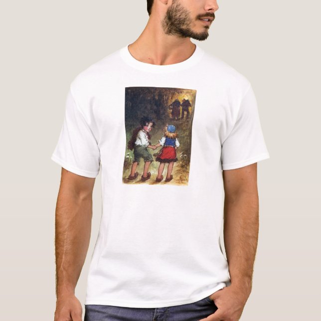 Hansel and Gretel Head Into the Woods T-Shirt (Front)