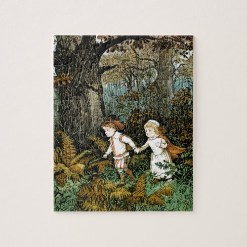 Hansel and Gretel Illustration Jigsaw Puzzle