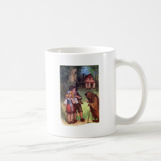 Hansel and Gretel Meet the Witch Coffee Mug (Right)