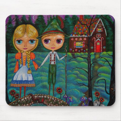 Hansel and Gretel Mousepad