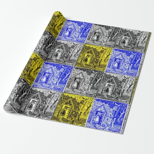 Hansel and Gretel Transformation Poster Wrapping Paper