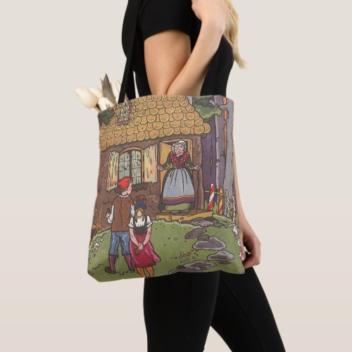 Hansel and Gretel Vintage Fairy Tale by Hauman Tote Bag