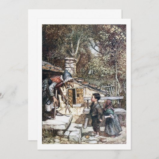 Hansel & Grethel meet the Witch (Front/Back)