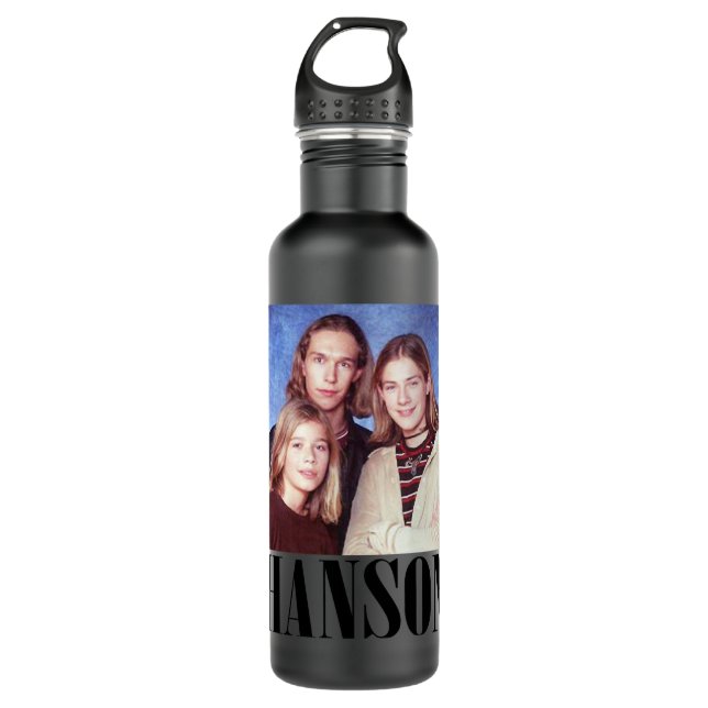 HANSON Classic T Shirt Stainless Steel Water Bottle (Front)