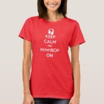 Hanson Keep Calm And Mmmbop On T-shirt at Zazzle
