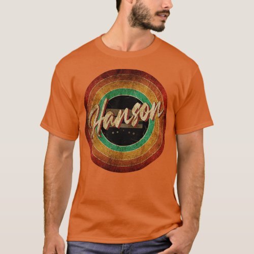 Hanson Vintage Circle Art T_Shirt