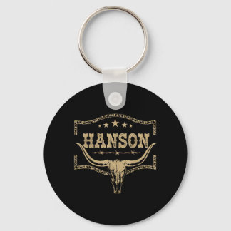 Hanson Vintage Design Men Women Kids Keychain