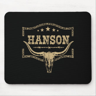 Hanson Vintage Design Men Women Kids Mouse Pad
