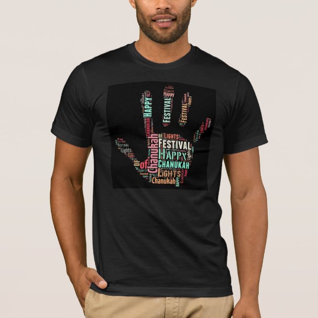HANUKAH T-SHIRTS - CHANUKAH - JEWISH GIFTS - HER (Front)