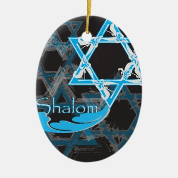 Hanukkah 2017 Ornament - Stars Of David by AmazinHolidayStore at Zazzle