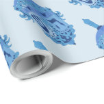 HANUKKAH 30" x 60'    MATTE CARTOON Wrapping Paper<br><div class="desc">HANUKKAH 30" x 60'    MATTE CARTOON Wrapping Paper</div>