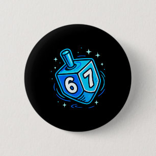 Hanukkah 67 Meme Chanukah Jewish Men Women Kids  Button