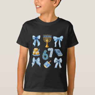Hanukkah 67 Six Seven Girl Kids 67 Meme Coquette B T-Shirt