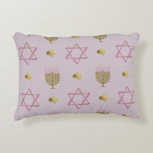 Hanukkah Accent Pillow