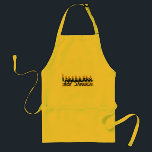Hanukkah Adult Apron<br><div class="desc">Customize it with your own design,  or any of ours.</div>