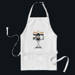 Hanukkah Adult Apron<br><div class="desc">Customize it with your own design,  or any of ours.</div>