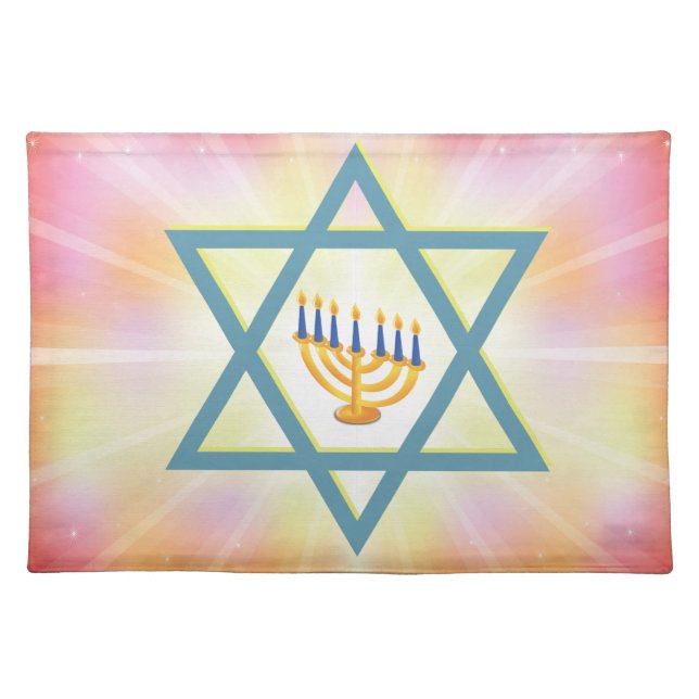 Hanukkah American MoJo Placemats (Front)