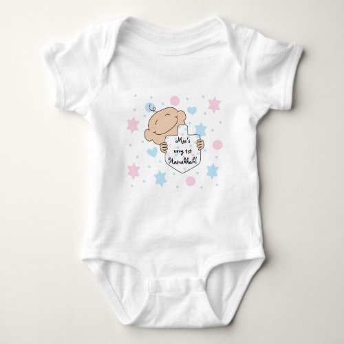 Hanukkah Baby Girls TuTu Body Suit Baby Bodysuit