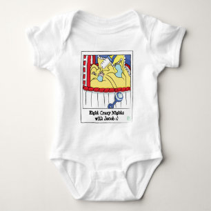 Hanukkah Baby Jersey Body Suit Bodysuit