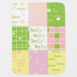 Hanukkah Blanket Gift,Baby Shower, Anytime Blanket