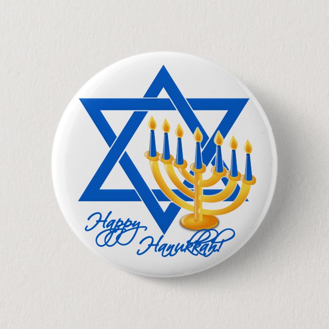 Hanukkah button (Front)