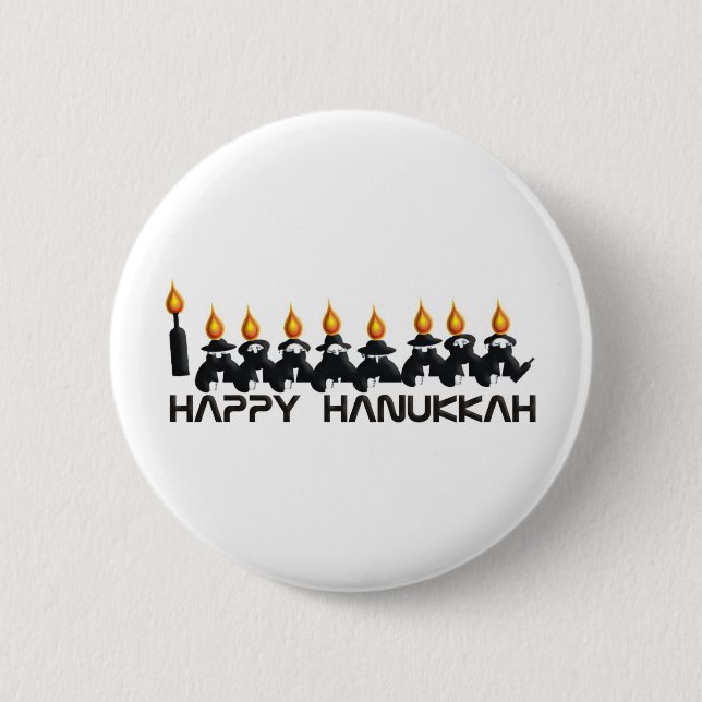 Hanukkah Button (Front)