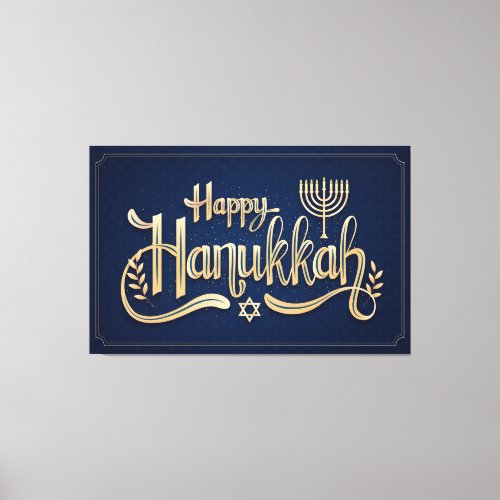 Hanukkah Canvas Print