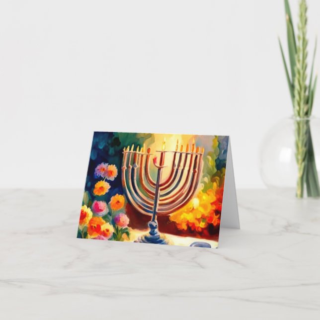 Hanukkah Card 12 (Front)