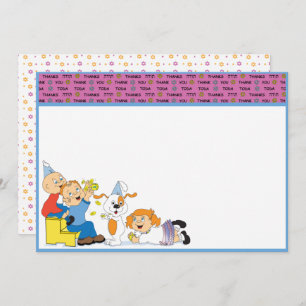 Hanukkah Card Thank You 7" x 5" Personalize