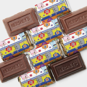 Hanukkah Cat and Friends Fun Hershey's Miniatures