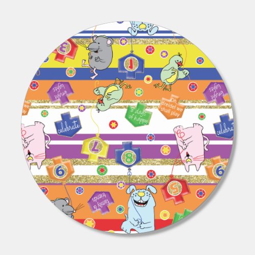 Hanukkah Cat and Friends Fun Life Saver Mints