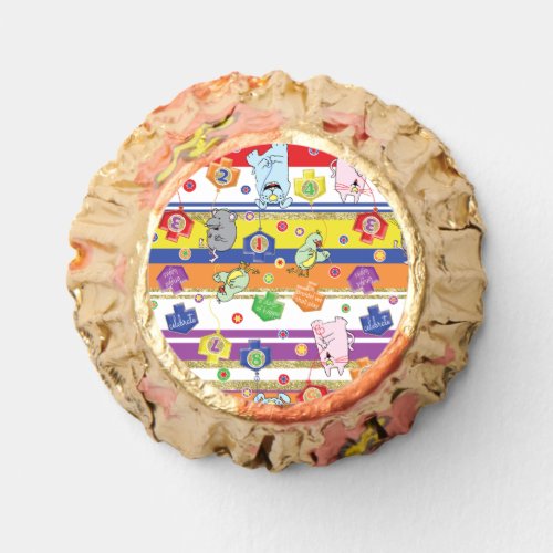 Hanukkah Cat and Friends Fun Reeses Peanut Butter Cups