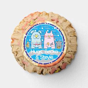 Hanukkah Cat and Friends Reese's Peanut Butter Cups