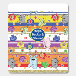 Hanukkah Cat & Friends Fun Breath Savers® Mints