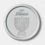 Hanukkah Celebrate Wax Seal Sticker<br><div class="desc">Hanukkah Celebrate Wax Seal Sticker</div>