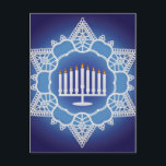 Hanukkah Celebration - Elegant Design Postcard<br><div class="desc">Hanukkah Celebration - Elegant design © and ® Bigstock® - All Rights Reserved.</div>