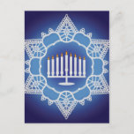 Hanukkah Celebration - Elegant Design Postcard<br><div class="desc">Hanukkah Celebration - Elegant design © and ® Bigstock® - All Rights Reserved.</div>