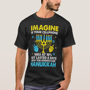 Hanukkah Cellphone Chanukkah T-Shirt